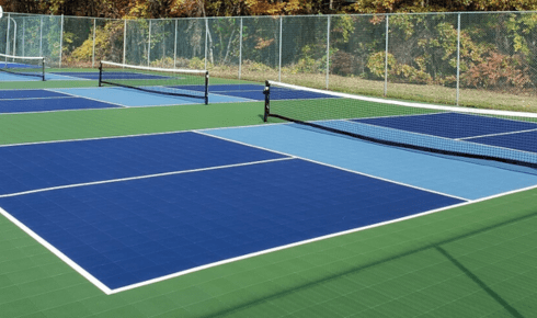 pickleball court flooring