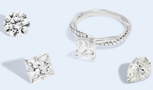 lab grown diamond engagement rings