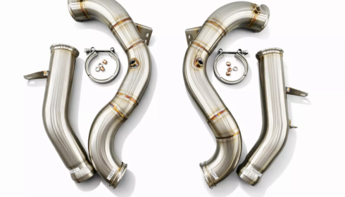 mercedes a45s decat downpipe
